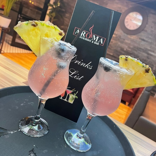  Aroma Bar & Restaurant Cocktails in Broxburn. 