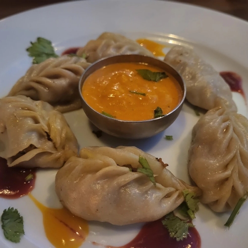 Aroma Restaurant Nepalese Chicken Momo in Broxburn. 