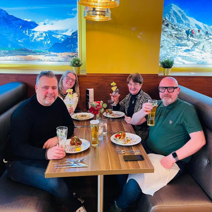 Aroma Bar & Restaurant Happy Customers in Broxburn